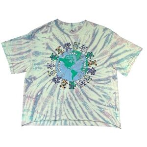 Grateful Dead vintage band t shirt reuse reduce recycle dancing bears tye dye